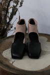 OUDE WAAG sheepskin ninja high heel OW-23SS-FT02 naked black